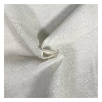Ivory Jinke Cloth Fabric by the Metre