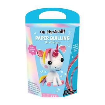Oh My Craft! Paper Quilling Una Unicorn Kit