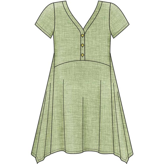 New Look Women's Top Sewing Pattern N6658 image number 3