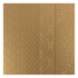Embossed Gold Card Pack A4 12 Sheets  image number 2
