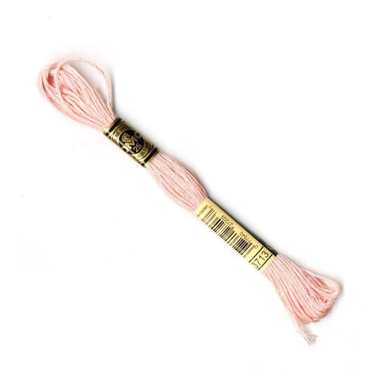 DMC Pink Mouline Special 25 Cotton Thread 8m (3713) image number 1