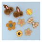 Yellow Easter Hair Clips 8 Pack  image number 1