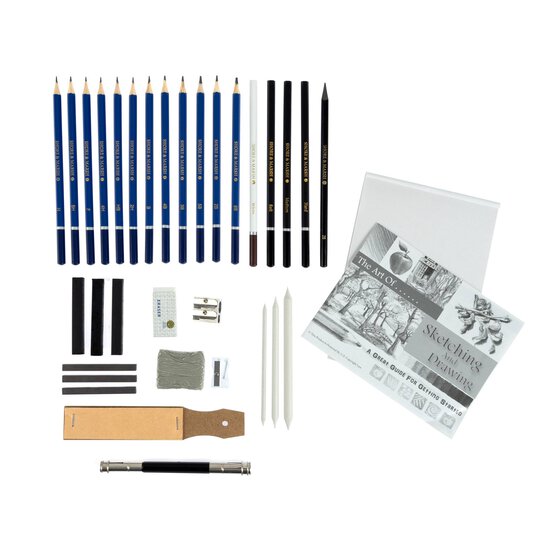 Shore & Marsh Travel Sketching Set 35 Pieces image number 3