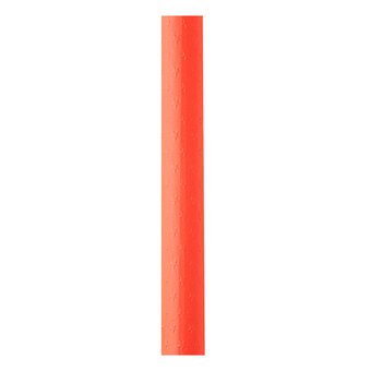 Neon Orange Star Gift Wrap 70cm x 2m