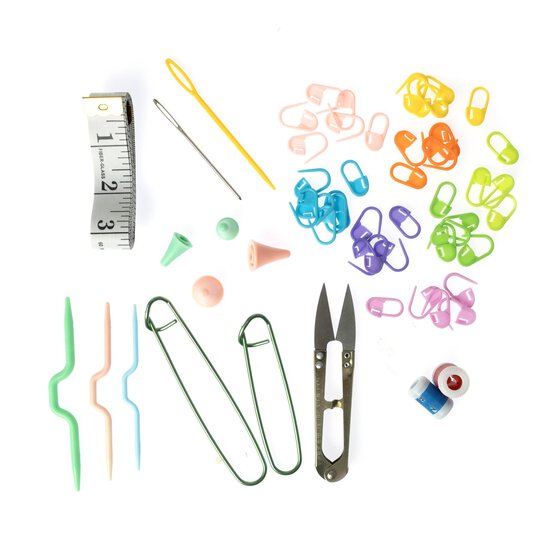 Knitcraft Knitting Accessories Set 100 Pieces image number 3