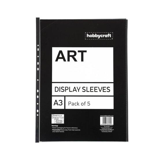 Display Sleeves A3 5 Pack image number 1