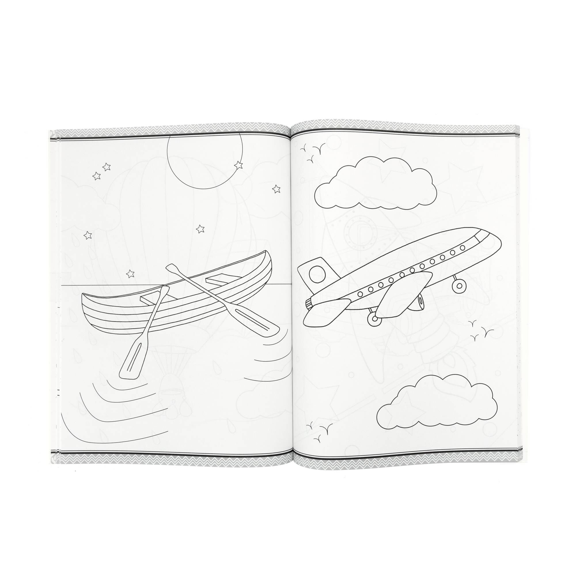 Things That Go Mega Colouring Book | Hobbycraft