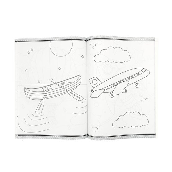 Things That Go Mega Colouring Book image number 3