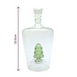 Green Tree in a Clear Bottle 24cm image number 5