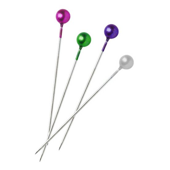 Milward Pearl Headed Pins 38mm 50 Pack image number 2