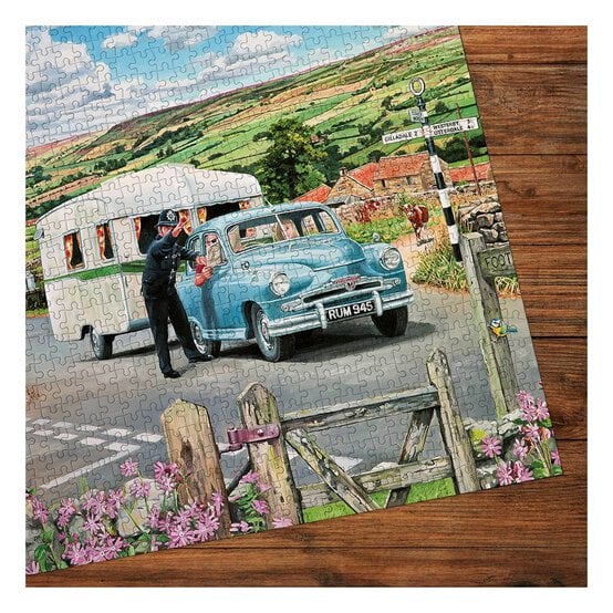 Gibsons Which Way to the Campsite Jigsaw Puzzle 1000 Pieces image number 2