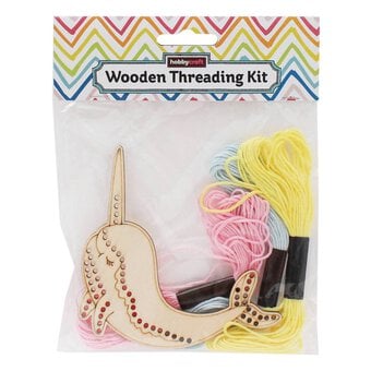 Whale Wooden Threading Kit