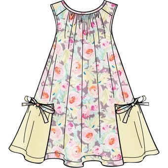Simplicity Kids’ Dress Sewing Pattern S8935 (3-8) image number 6