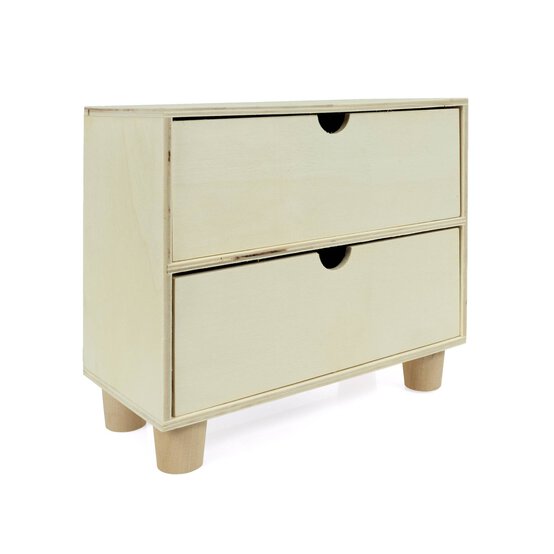 Wooden Chest of Drawers 23cm
