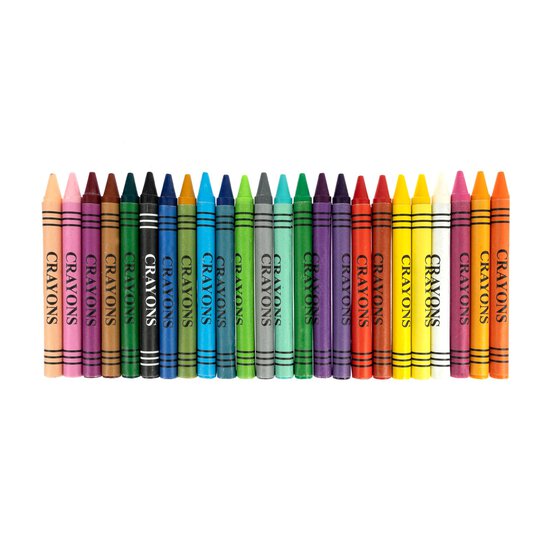 Wax Crayons 24 Pack
