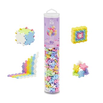 Plus-Plus Pastel Tube 240 Pieces