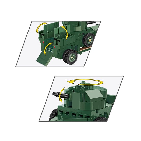 COBI Rolls-Royce Armoured Car 1920 Pattern Mk I Set 1:35 image number 3