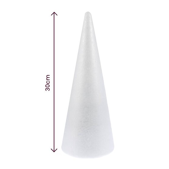 Polystyrene Cone 30cm image number 3