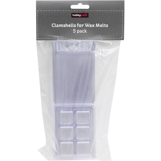 Clamshells for Wax Melts 5 Pack image number 3