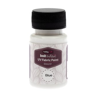 Blue Midnight Shine UV Blacklight Paint 50ml