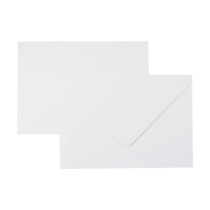 White Envelopes C6 50 Pack image number 1