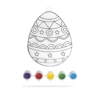 Easter Egg Plastic Suncatcher
