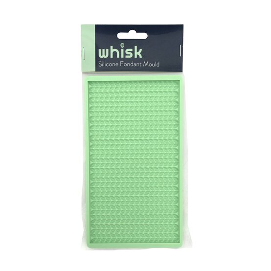 Whisk Knit Pattern Silicone Fondant Mould  image number 6