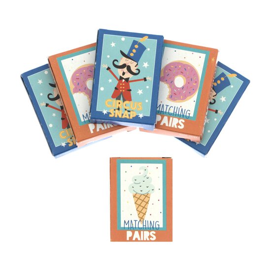 Miniature Playing Cards 6 Pack image number 1