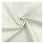 White Daisy Cotton Fabric by the Metre image number 1