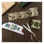 Holly and Mistletoe Wire Edge Printed Ribbon 63mm x 3m image number 3