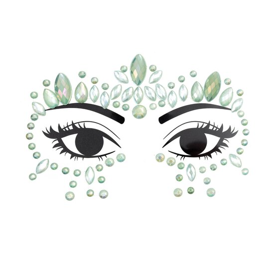 Create & Celebrate Glow in the Dark Face Gems image number 1