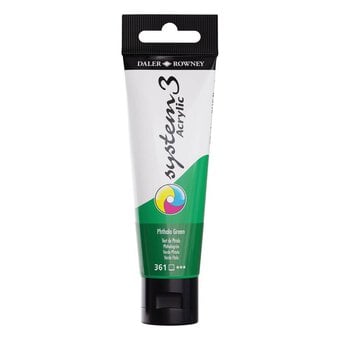 Daler-Rowney System3 Phthalo Green Acrylic Paint 59ml