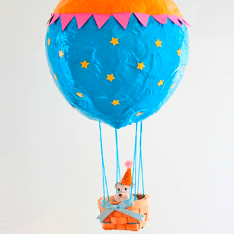 How to Make a Paper Mache Hot Air Balloon