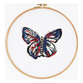 FREE PATTERN DMC Butterfly Kate Cross Stitch 0082