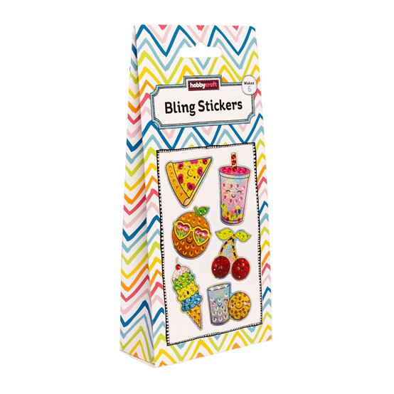 Kawaii Bling Stickers 6 Pack image number 1