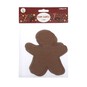 Gingerbread Foam Shape 6 Pack image number 3