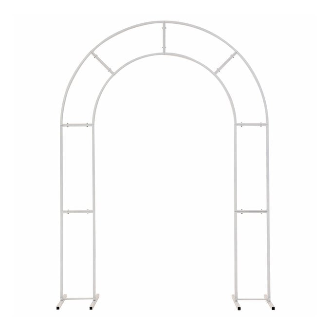 Ginger Ray Large White Arch Frame 200cm image number 1