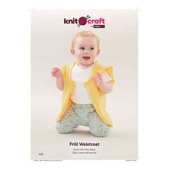 Knitcraft Frill Waistcoat Digital Pattern 0102