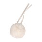 Cream Faux Fur Pom Pom 11cm image number 3