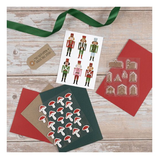 Gingerbread House Pop-Up Stickers 9 Pack image number 2