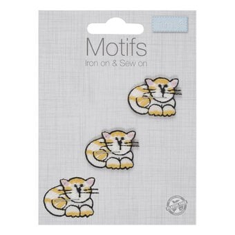 Trimits Cat Iron-On Patches 3 Pack