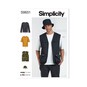 Simplicity Men&rsquo;s Shirt Sewing Pattern S9651 (34-42) image number 1