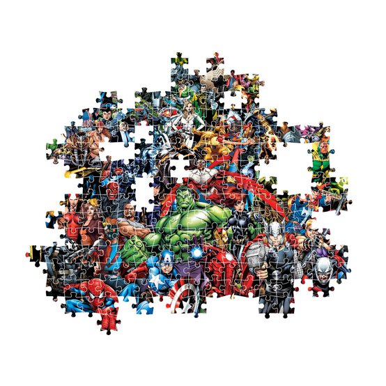 Clementoni Marvel Impossible Jigsaw Puzzle 1000 Pieces image number 3