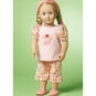 McCall’s Doll Clothes Sewing Pattern M6526 image number 3