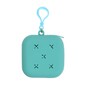 Turquoise Charm Coin Case 8cm x 8cm image number 1