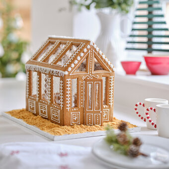How to Make a Gingerbread Greenhouse