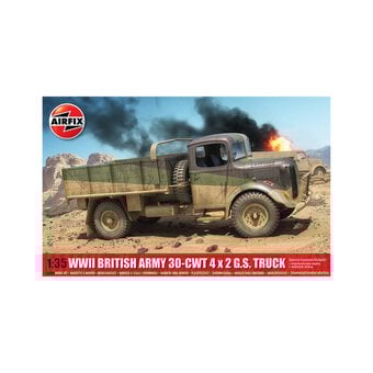 Airfix WWII British Army 30-cwt 4x2 GS Truck Model Kit 1:76