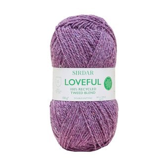 Sirdar Heather Loveful 100% Recycled Tweed Blend 100g 