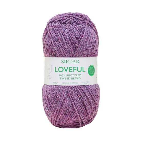 Sirdar Heather Loveful 100% Recycled Tweed Blend 100g  image number 1