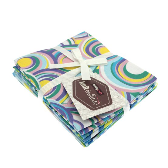 1960s Cotton Fat Quarters 5 Pack image number 8